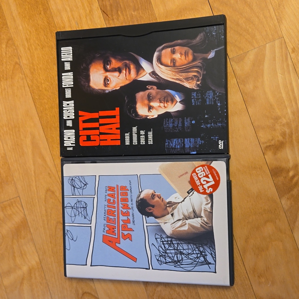 2 dvds for movie night / rated R